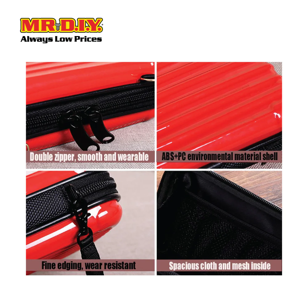 (MR.DIY) Hardcase Shoulder Bag with Strap - YELLOW - Color Series - Image 7