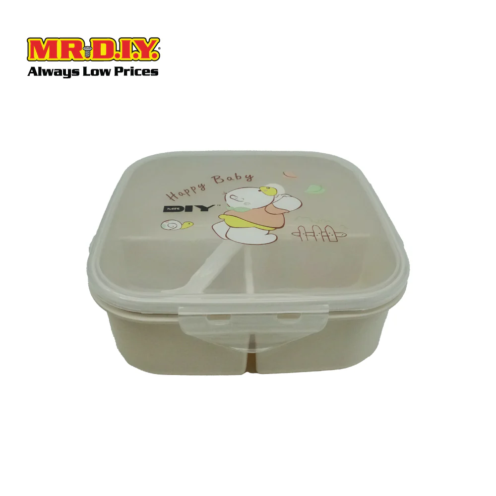 (MR.DIY) Lunch Box (17.5x17.5x7cm) - Image 3