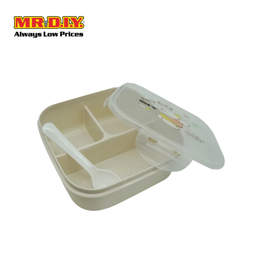 (MR.DIY) Lunch Box (17.5x17.5x7cm) - Image 4