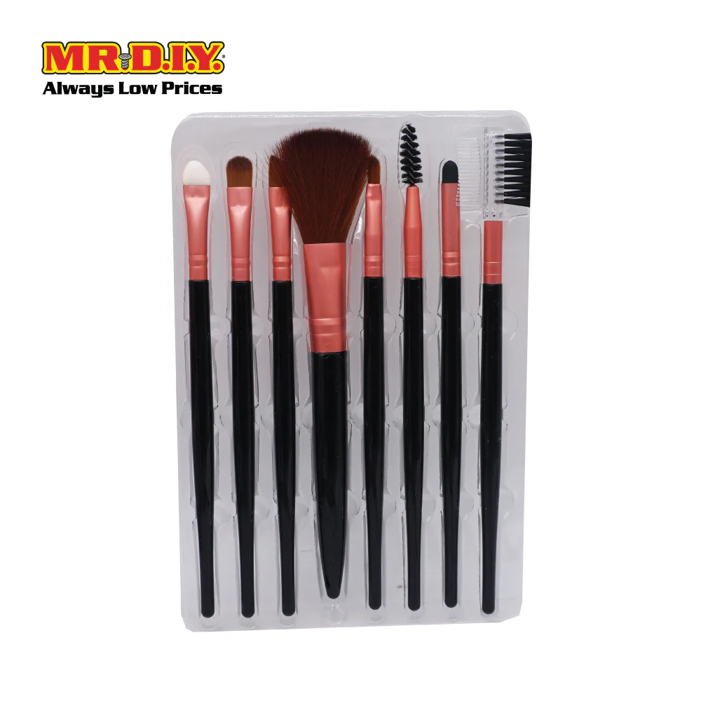 (MR.DIY) Makeup Brush Set (8Pcs) - Image 3
