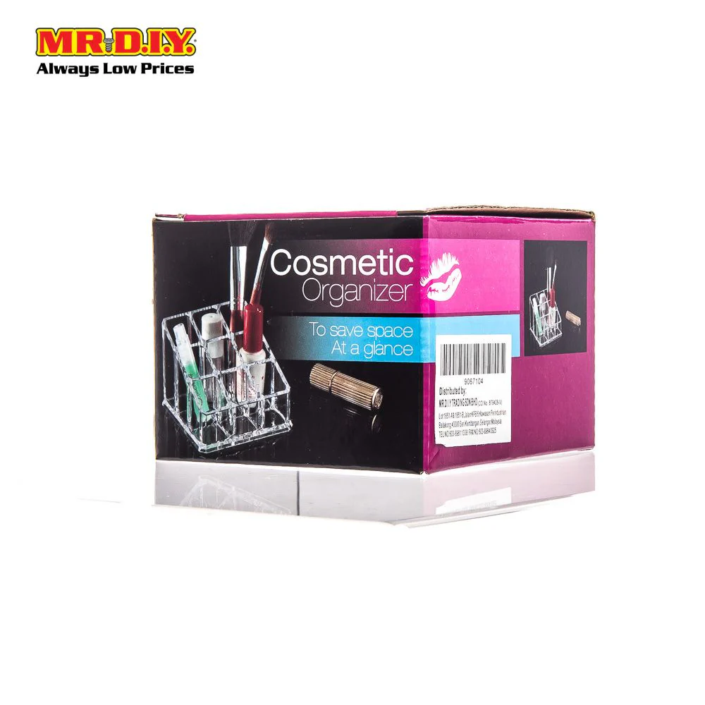 (MR.DIY) Makeup Cosmetic Organizer (9 Compartment) - Image 2