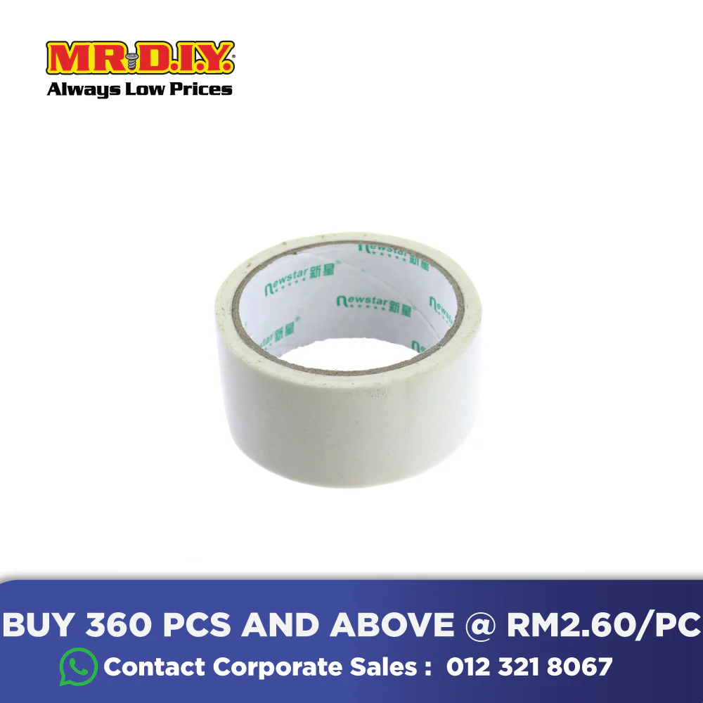 MR.DIY Masking Tape (4.4cm x 20m) - Image 2