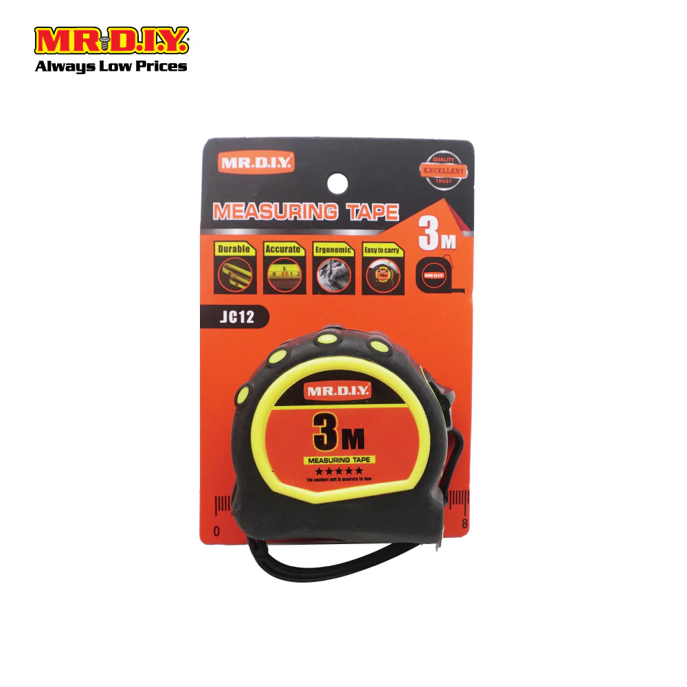 (MR.DIY) Measuring Tape JC12 (3m) - Image 4