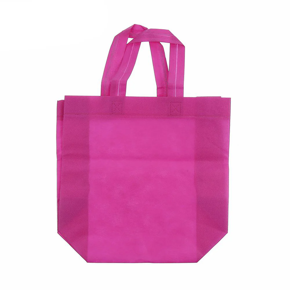 (MR.DIY) Reusable Recycle Medium Shopping Tote Bag Pink - Image 3