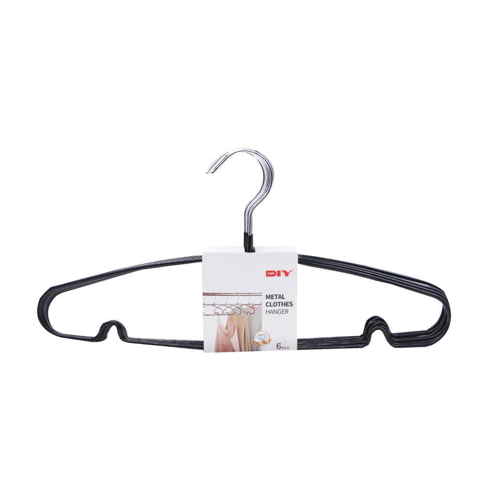 (MR.DIY) Metal Clothes Hanger MHS0266  - 6pcs - Image 3