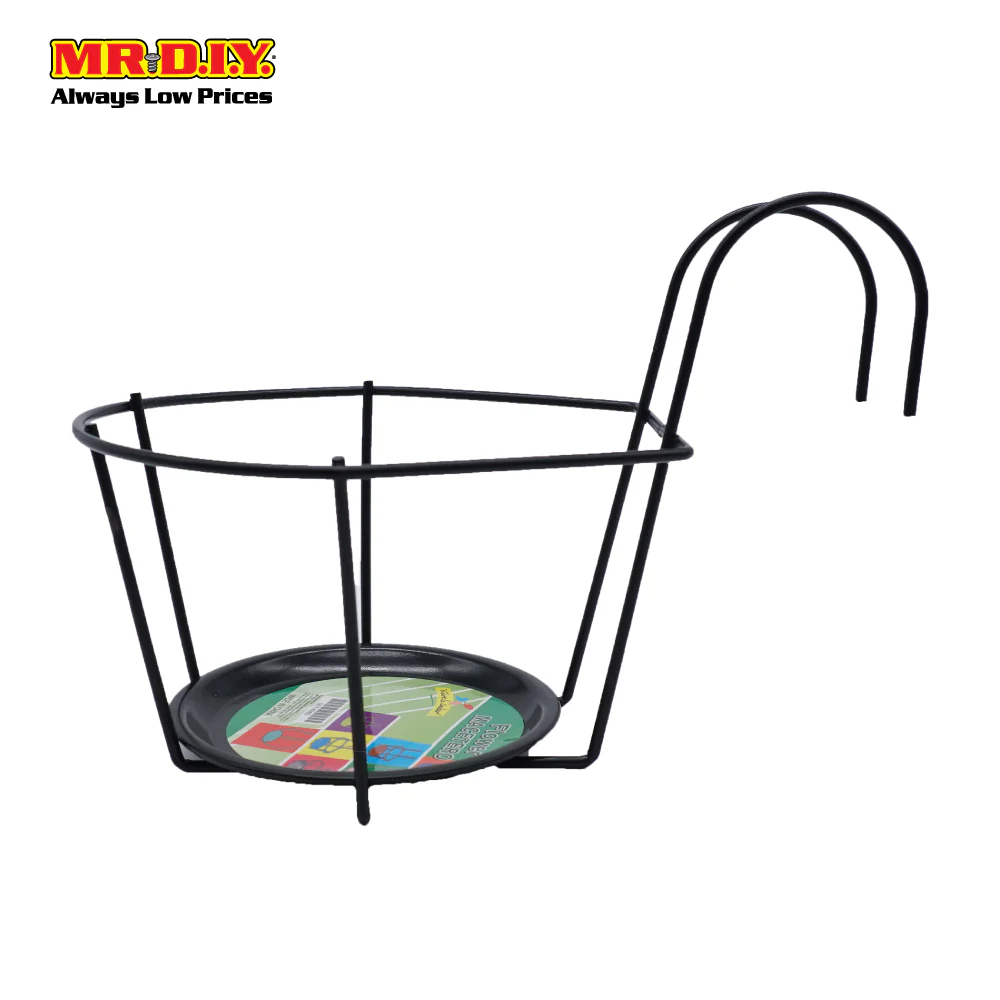 (MR.DIY) Metal Hanging Basket Flower Pot Holder - Image 3