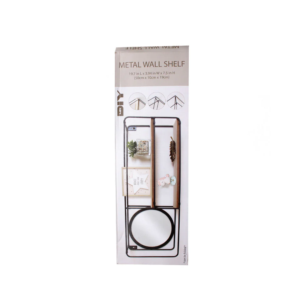 (MR.DIY) Metal Wall Shelf (50cm x 10cm x 19cm) - Image 4