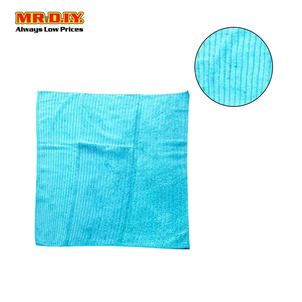 (MR.DIY) Microfiber Multi-Colour Square Towels (5pcs) - Image 2