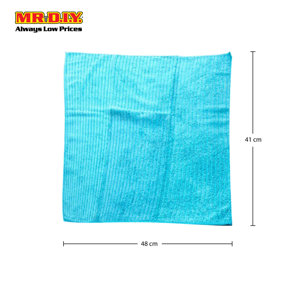 (MR.DIY) Microfiber Multi-Colour Square Towels (5pcs) - Image 3