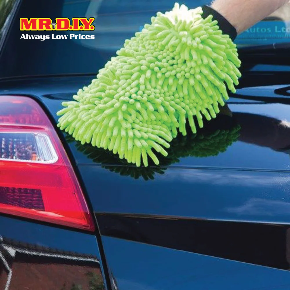 (MR.DIY) Cleaning Microfiber Chenille Wash Mitt Glove (1pc) - Image 2