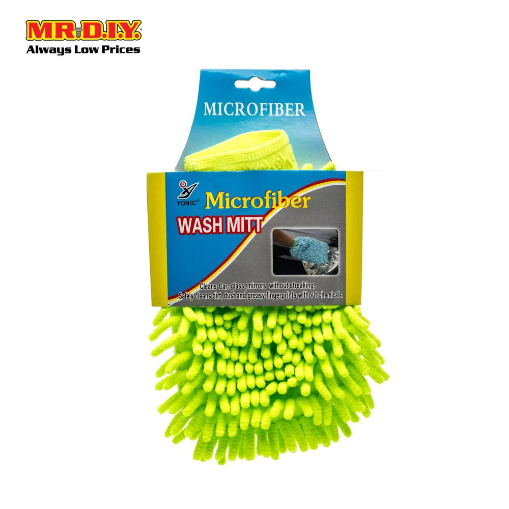 (MR.DIY) Cleaning Microfiber Chenille Wash Mitt Glove (1pc) - Image 3