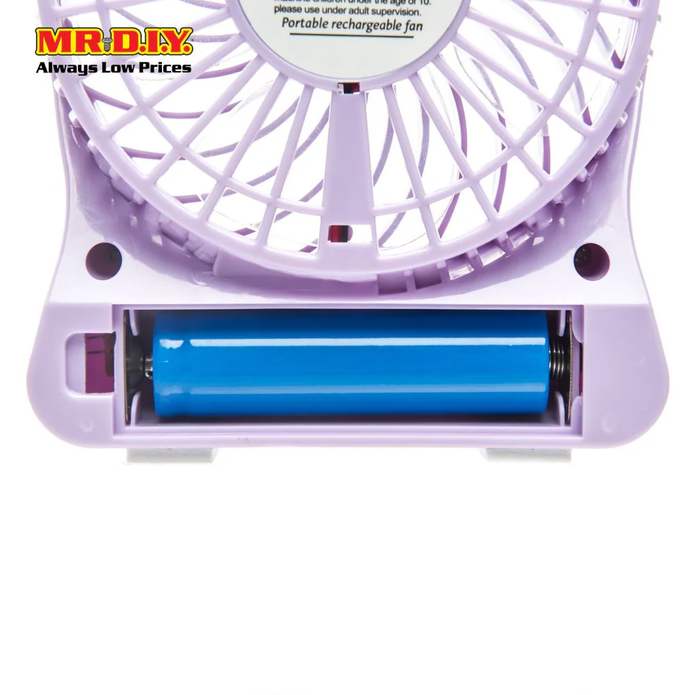 (MR.DIY) Mini Fan With Light - Image 4