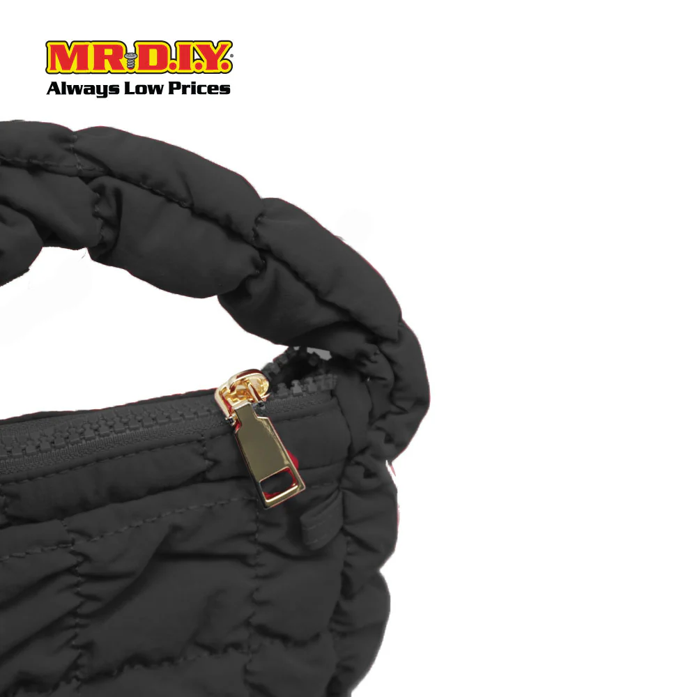 (MR. DIY) Mini Micro Bag with Strap Chain -  BLACK - Color Series - Image 2