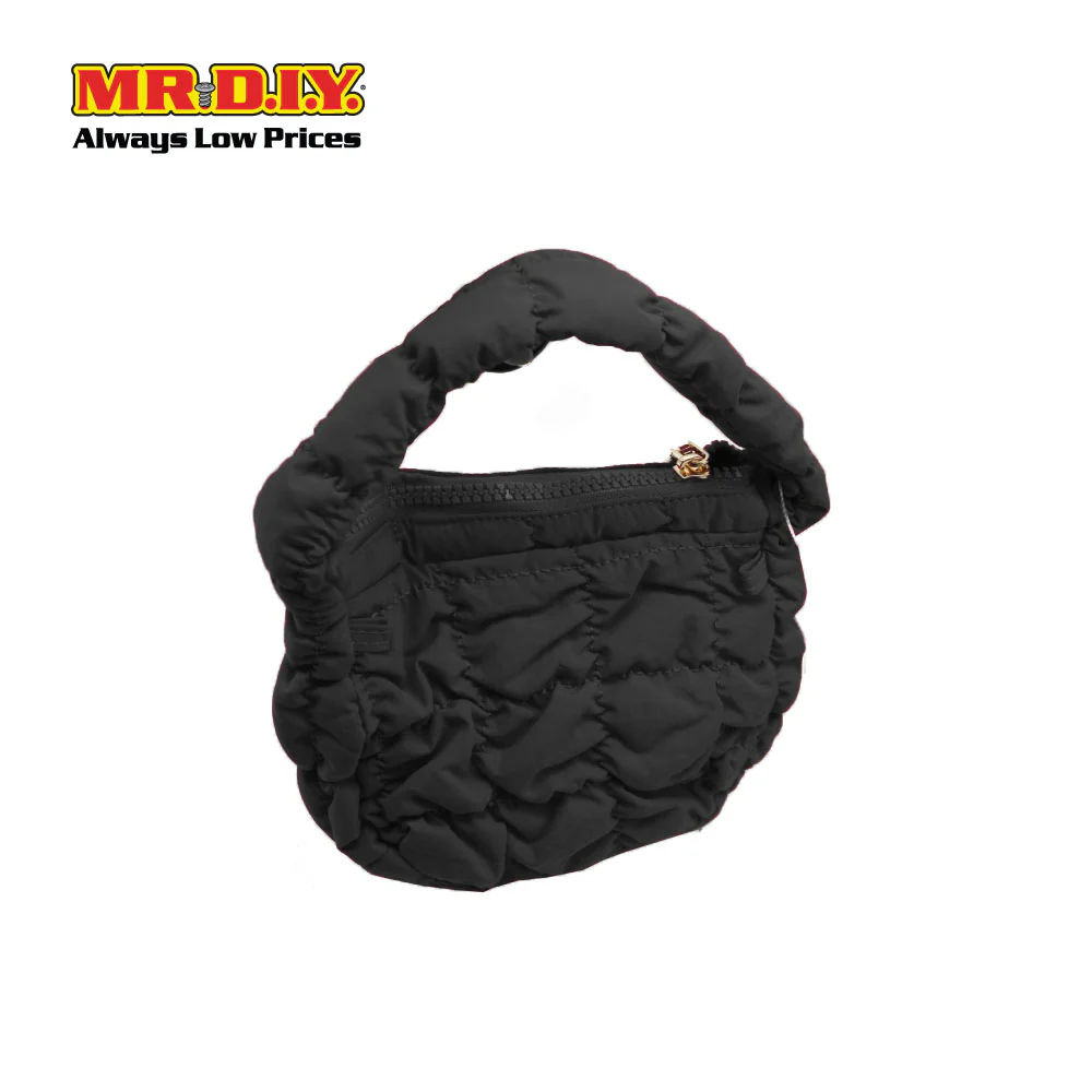 (MR. DIY) Mini Micro Bag with Strap Chain -  BLACK - Color Series - Image 5