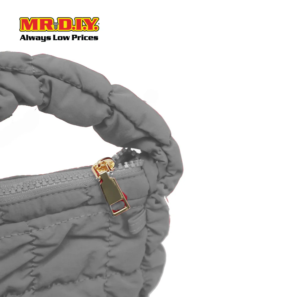 (MR. DIY) Mini Micro Bag with Strap Chain -  GREY - Color Series - Image 5