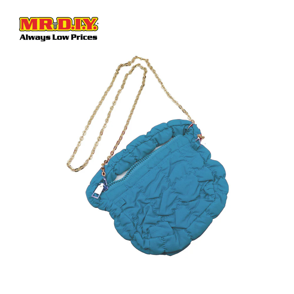 (MR. DIY) Mini Micro Bag with Strap Chain -  LIGHT BLUE - Color Series - Image 3