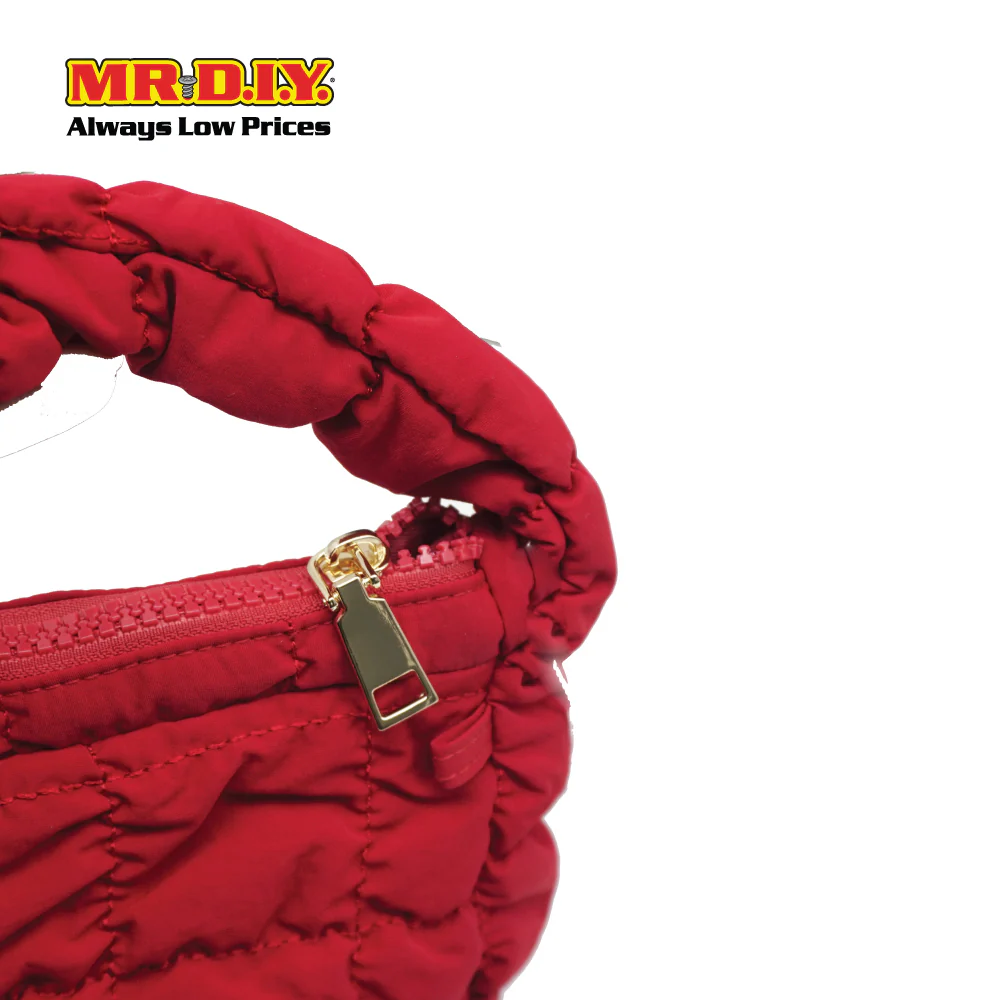 (MR. DIY) Mini Micro Bag with Strap Chain -  RED - Color Series - Image 2