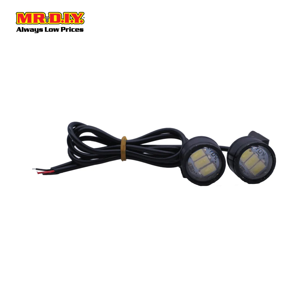(MR.DIY) Motorcycle Rearview Mirror LED Strobe Light - Image 4