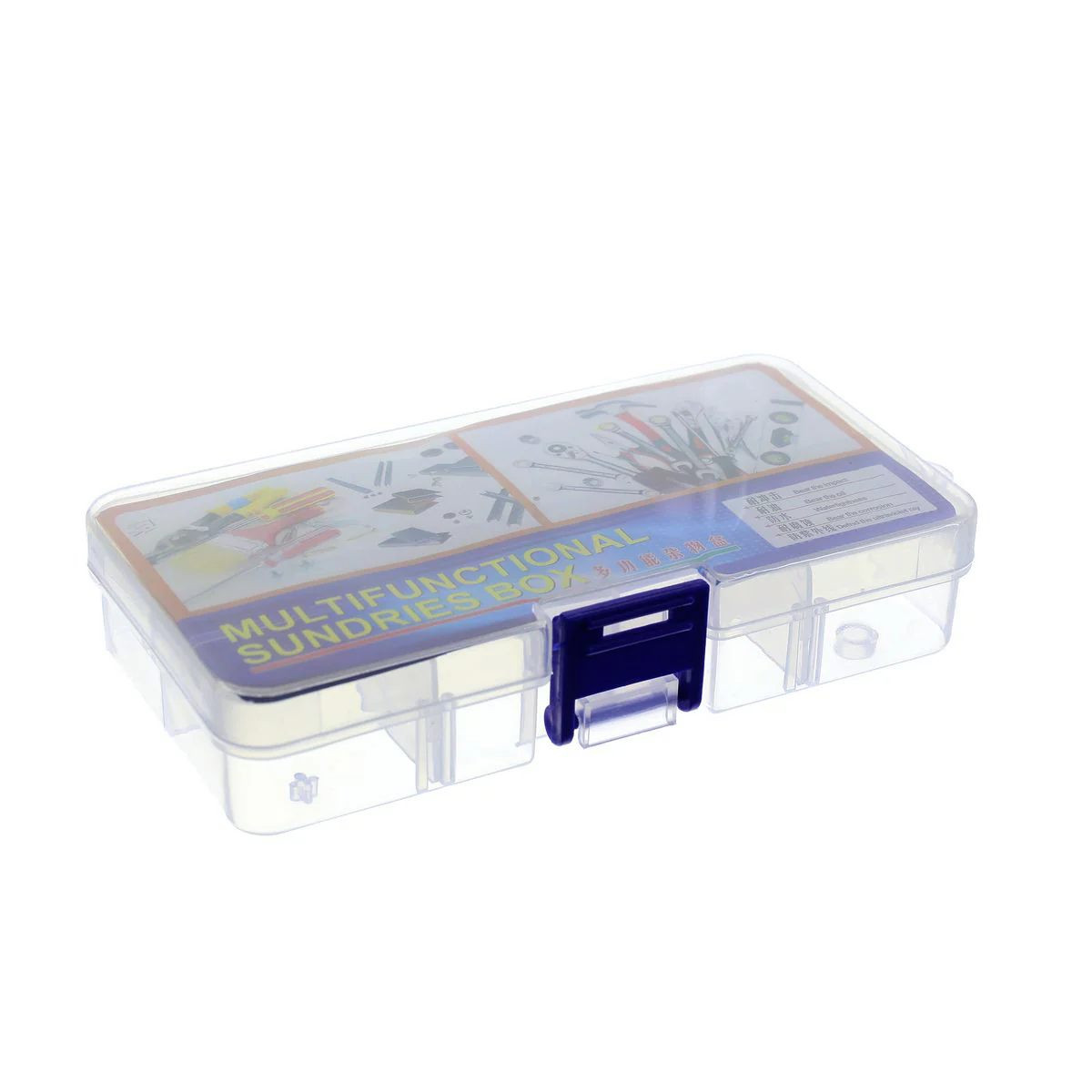 (MR.DIY) Multifunction 6 Compartments Storage Box C88071 - Image 4