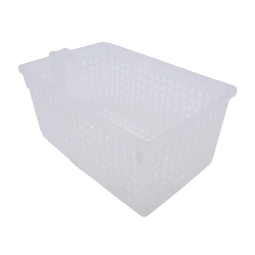 (MR.DIY) Multipurpose Clear Handled Storage Basket YM3523 (26.5cm) - Image 4