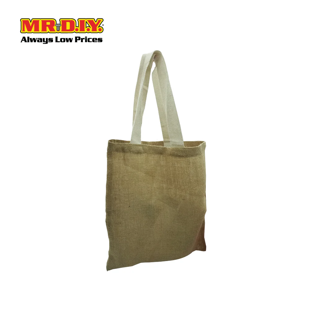 (MR.DIY) Natural Jute Bag (38 x 42 cm) - Image 2