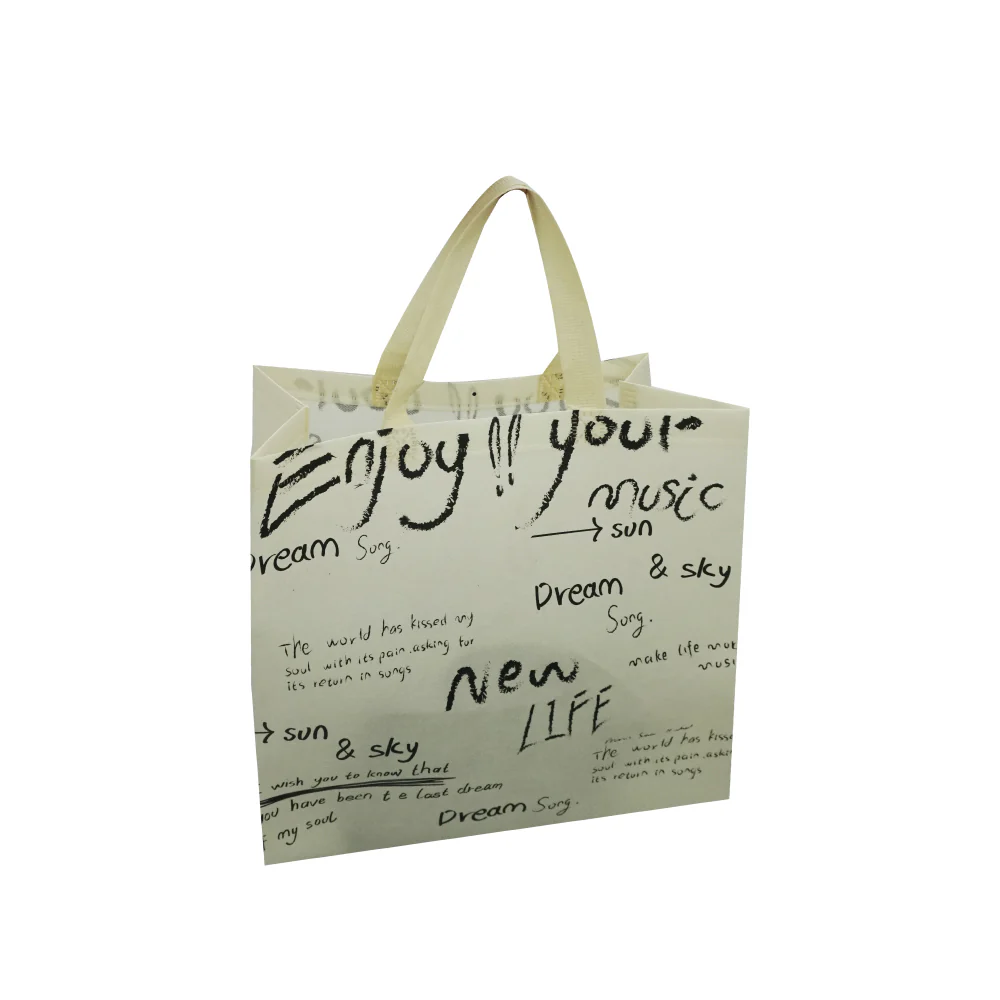 (MR.DIY) New Life Non-Woven Shopping Bag ( 33 x 30 x 17 cm ) - Image 5