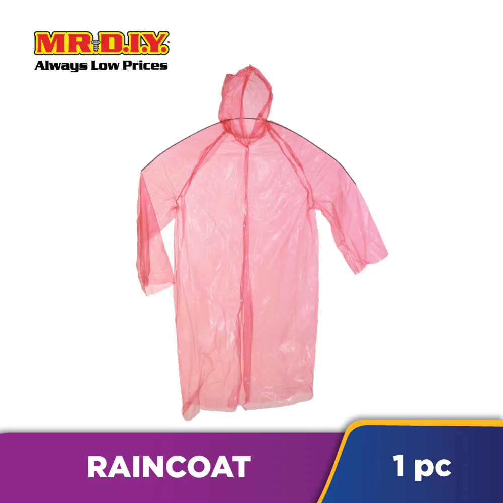(MR.DIY) NOBILITY Adult Raincoat C013 - Image 4