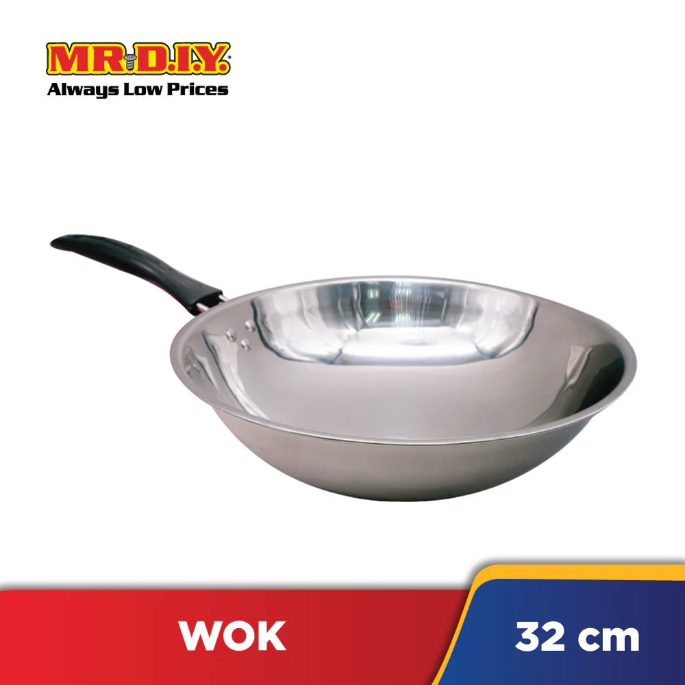 (MR.DIY) Non-Stick Wok Pan (32cm) - Image 2