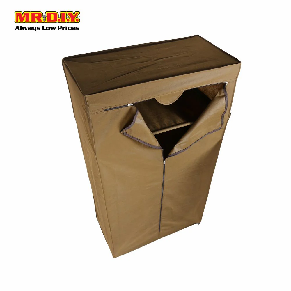 MR. D.I.Y. Non-Woven Wardrobe with 1 Rack (W88 x L45 x H156cm) - Image 4