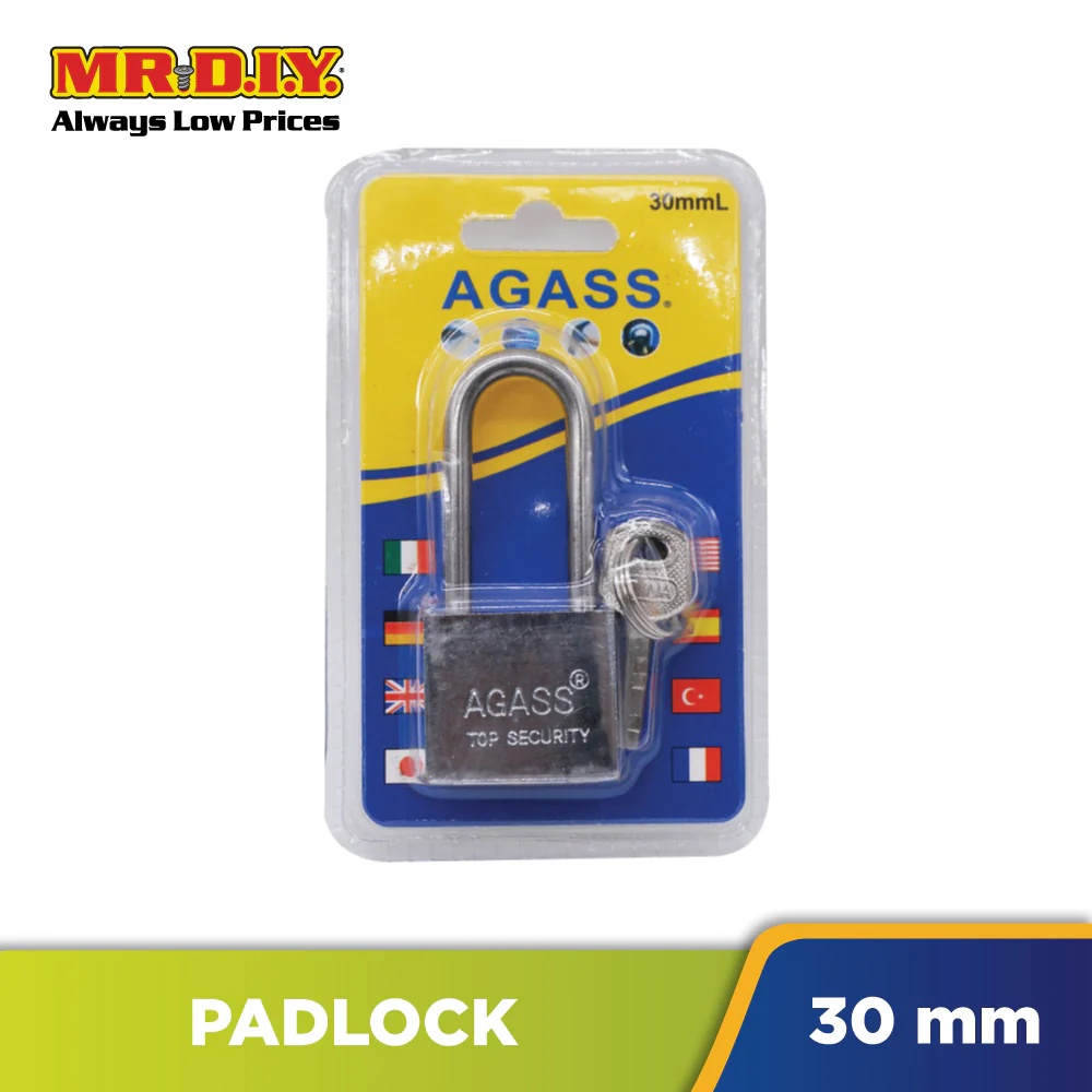 (MR.DIY) Padlock With Key Set (50mm) - Image 2