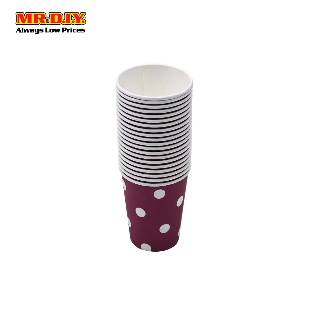(MR.DIY) Paper Cups 902 (20pcs) - Image 7