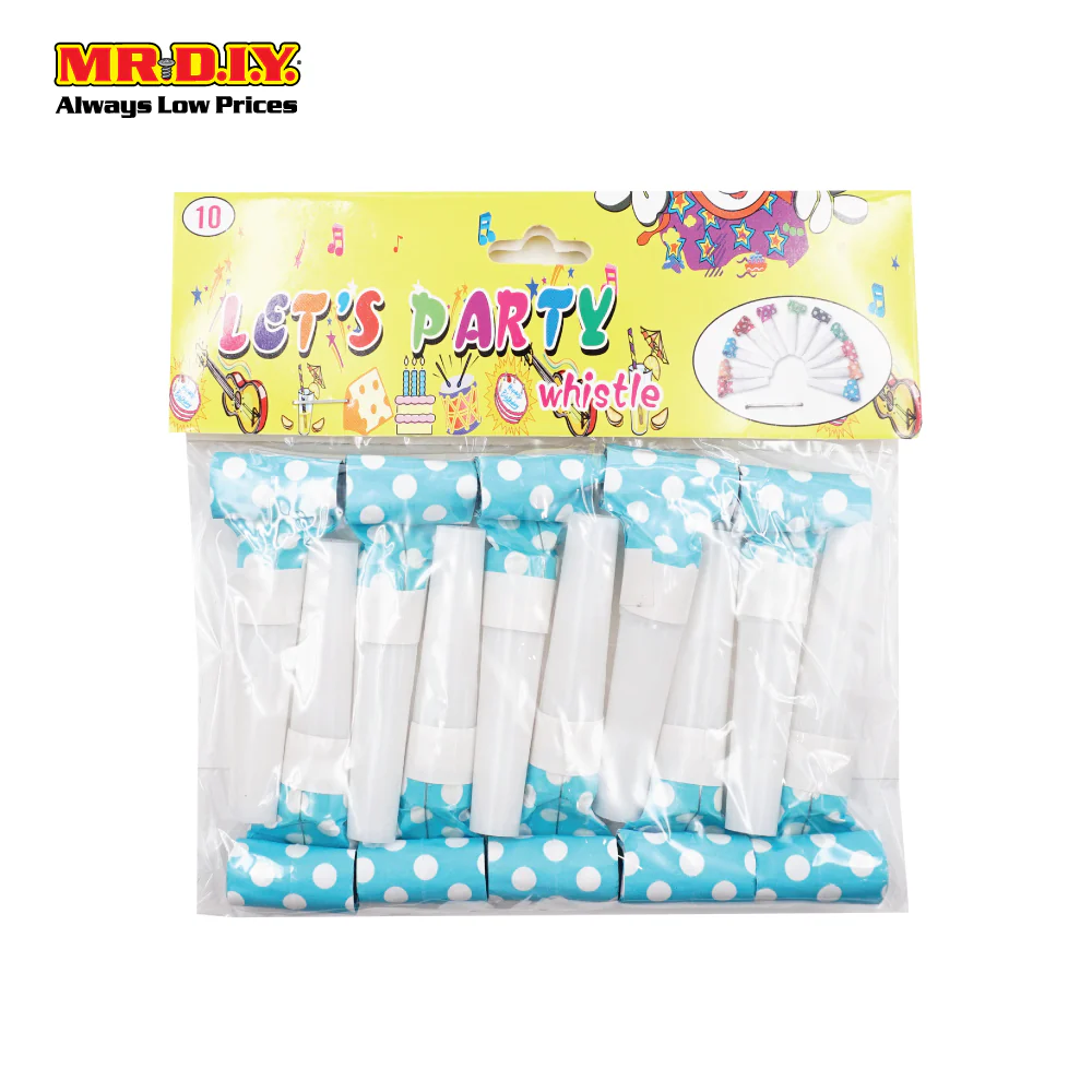 (MR.DIY) Party Blowouts Whistle (10pcs) - Image 5