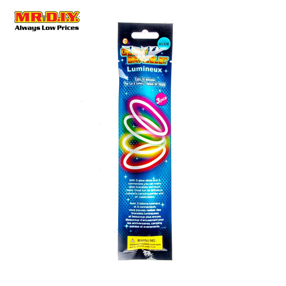(MR.DIY) Party Lumineux Glow Stick Bracelets (3pcs) - Image 10