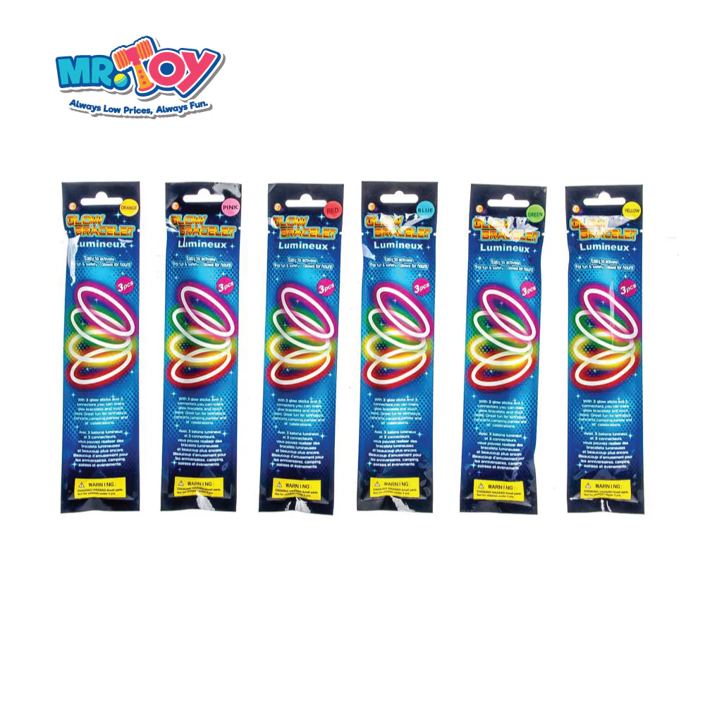 (MR.DIY) Party Lumineux Glow Stick Bracelets (3pcs) - Image 3