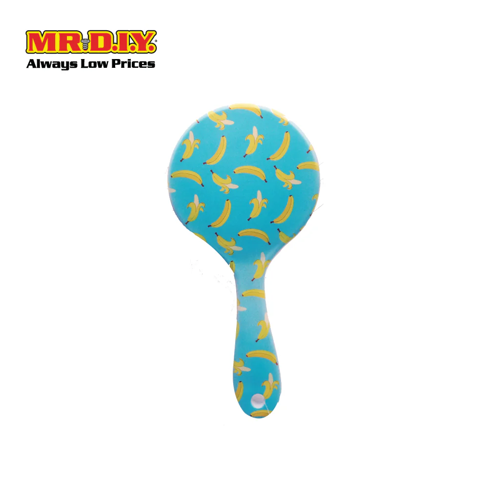 (MR.DIY) Patterned Plastic Hair Brush (22cm x 10cm x 3cm) - Image 2
