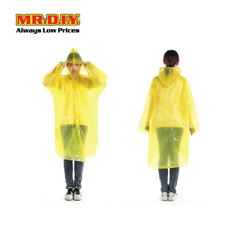 (MR.DIY) PE Raincoat (78 x 114 x 37 cm) - Image 7