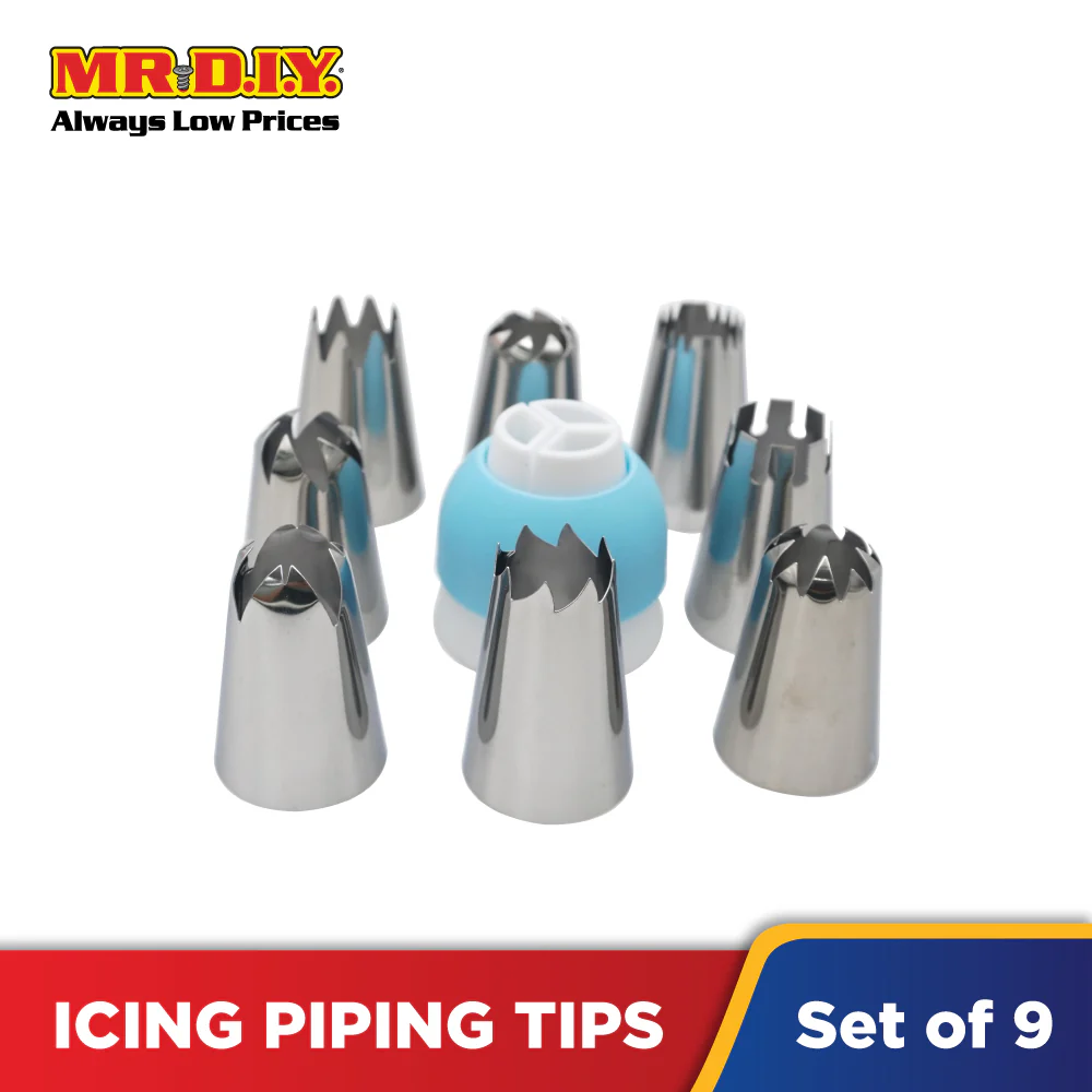 (MR.DIY) Piping Nozzle Set (9 pieces) - Image 4