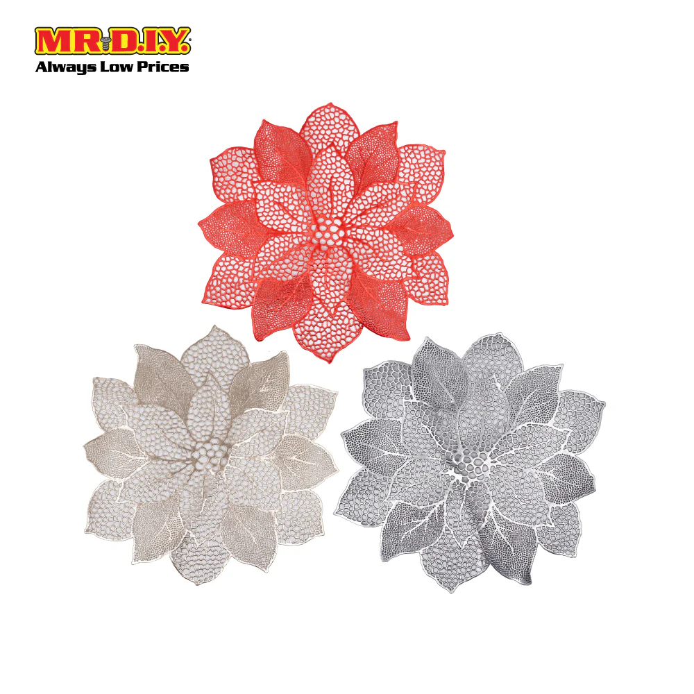 (MR.DIY) Placemat with Leaves design (46cm) - Image 3
