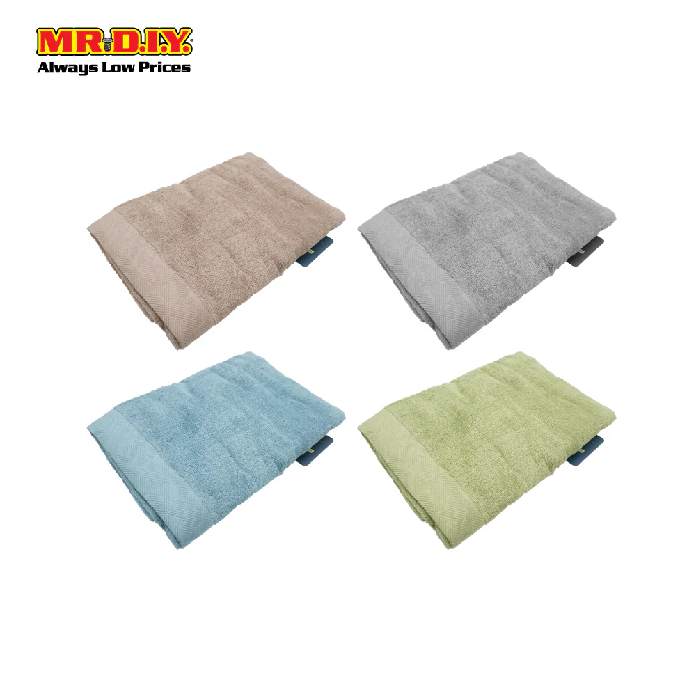 (MR.DIY) Plain Bath Towel (70 x 140cm) - Image 3