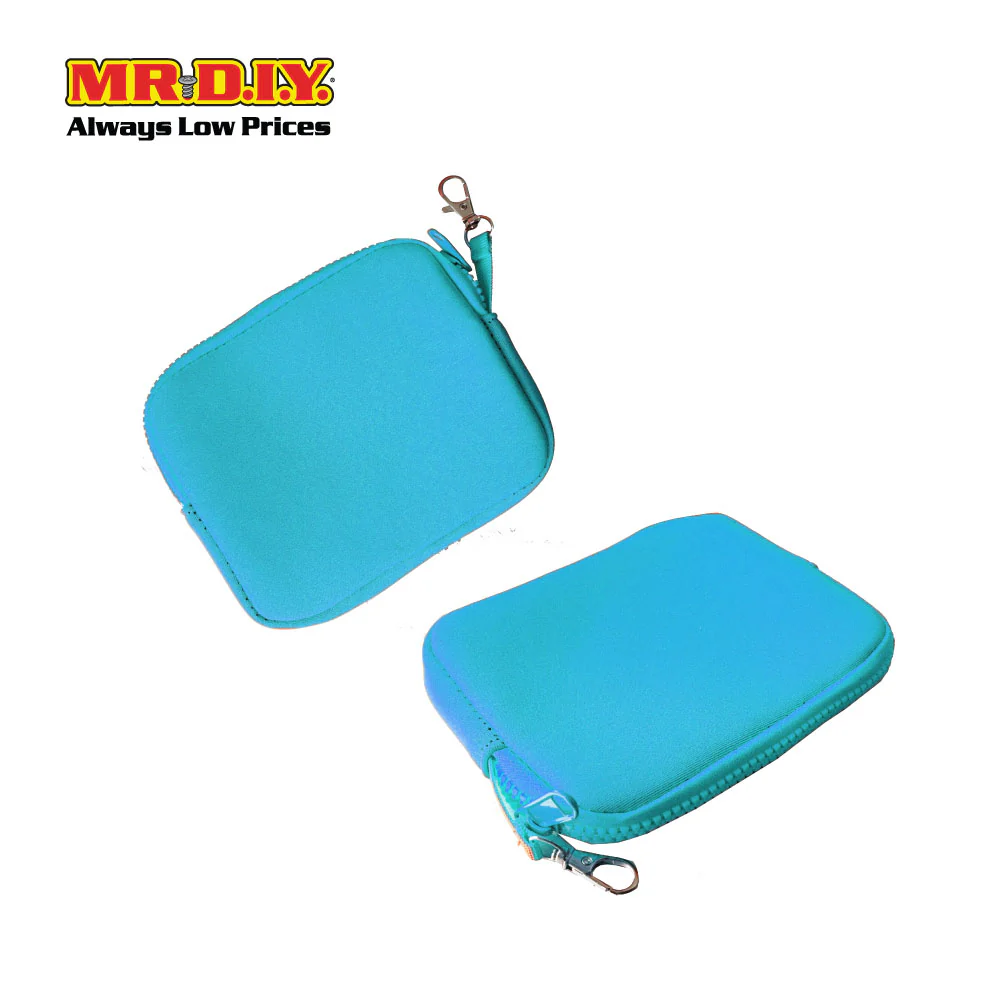 (MR.DIY) Plain Briefcase Office Laptop bag  - LIGHT BLUE - Color Series - Image 3