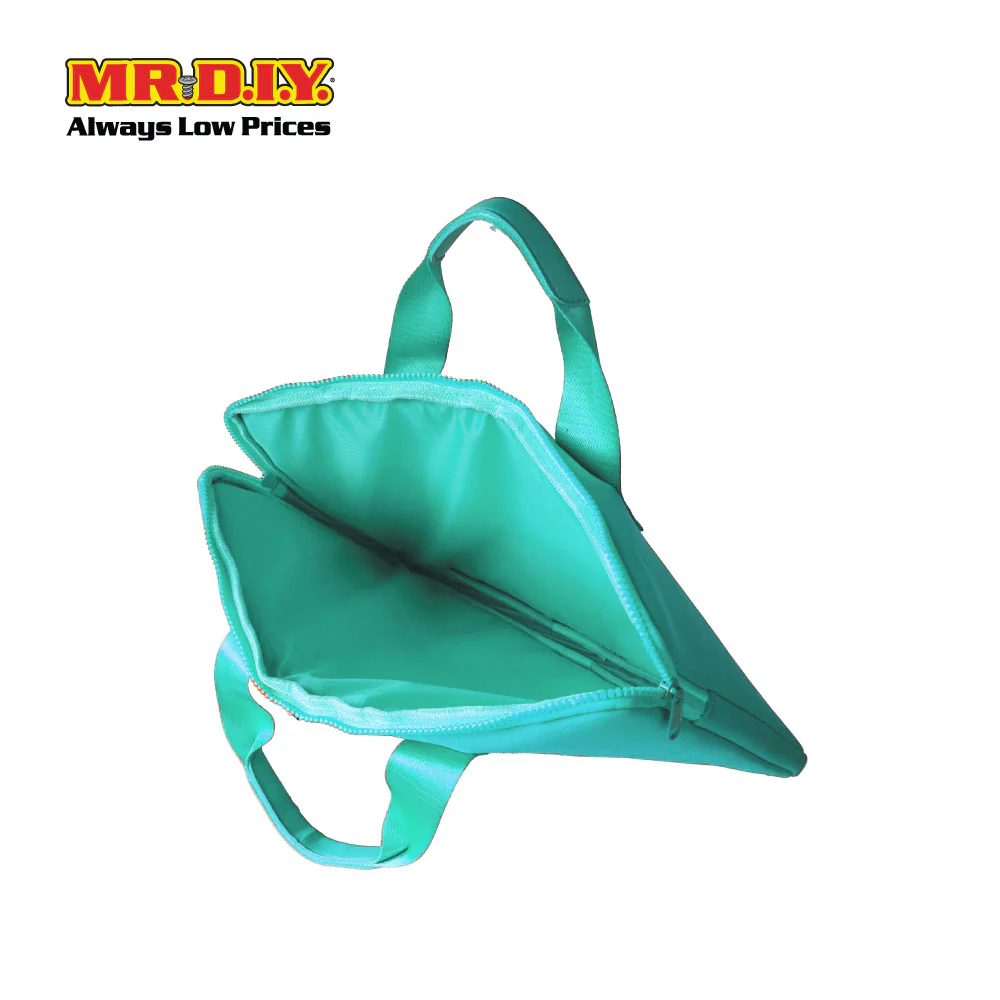 (MR.DIY) Plain Briefcase Office Laptop bag  - LIGHT GREEN - Color Series - Image 5