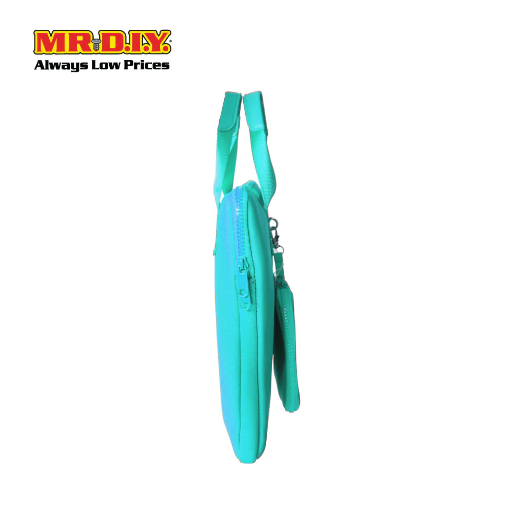 (MR.DIY) Plain Briefcase Office Laptop bag  - LIGHT GREEN - Color Series - Image 6