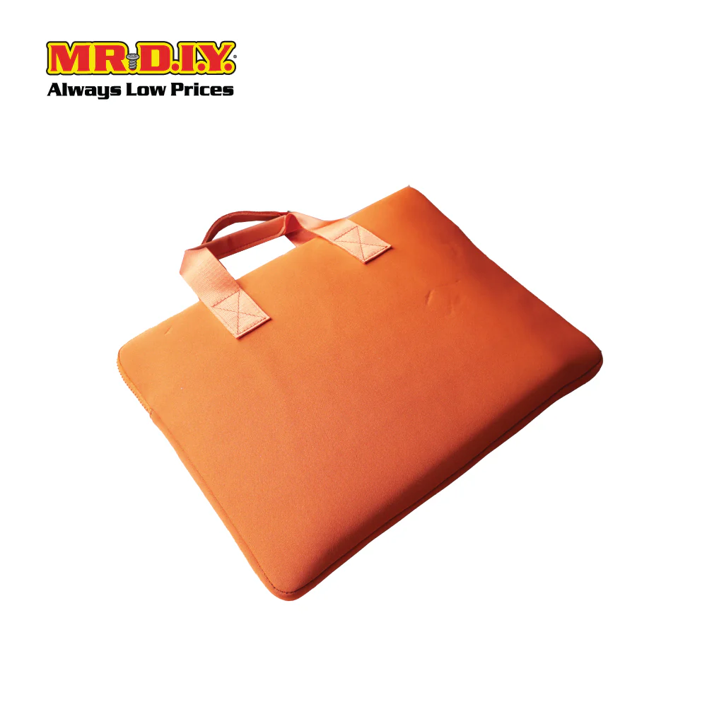(MR.DIY) Plain Briefcase Office Laptop bag  - ORANGE - Color Series - Image 5