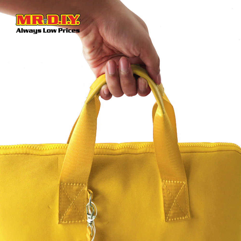 (MR.DIY) Plain Briefcase Office Laptop bag  - YELLOW - Color Series - Image 4