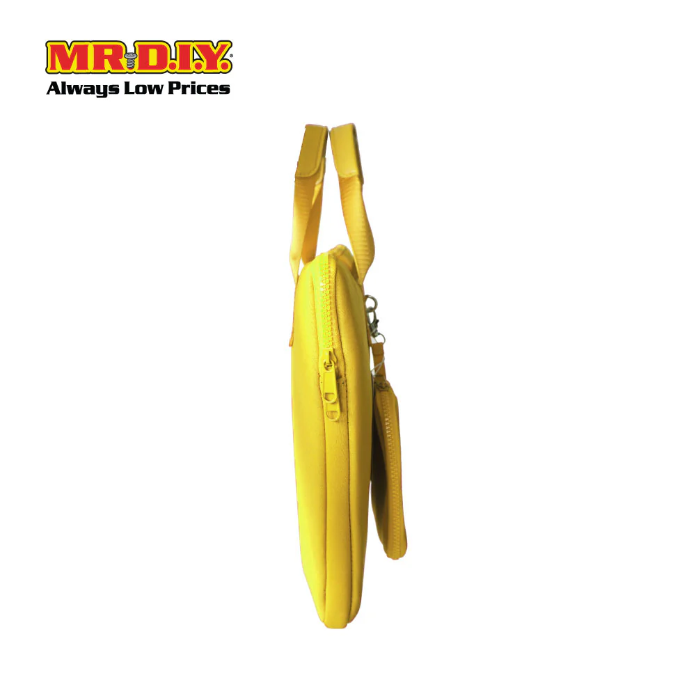 (MR.DIY) Plain Briefcase Office Laptop bag  - YELLOW - Color Series - Image 5