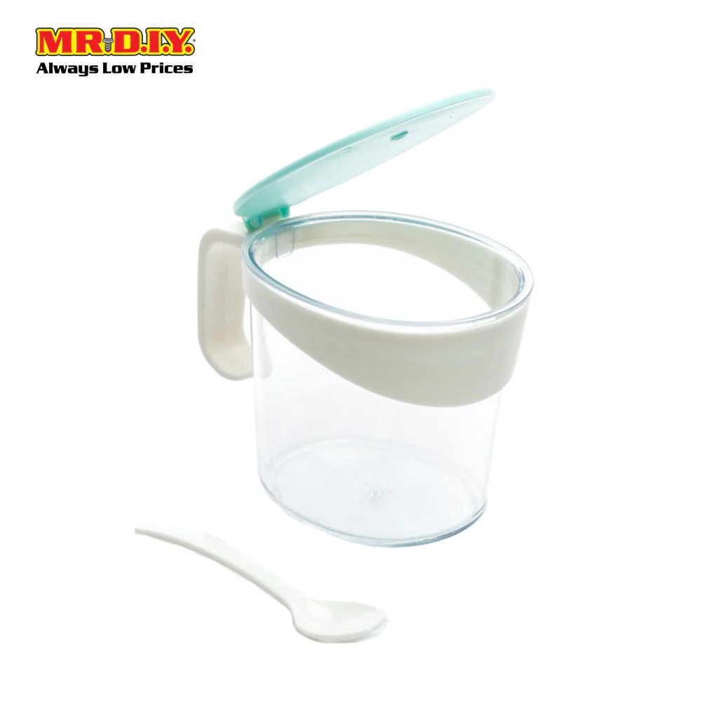 (MR.DIY) Plastic Condiment Containers with Spoon Set (3pcs) - Image 3