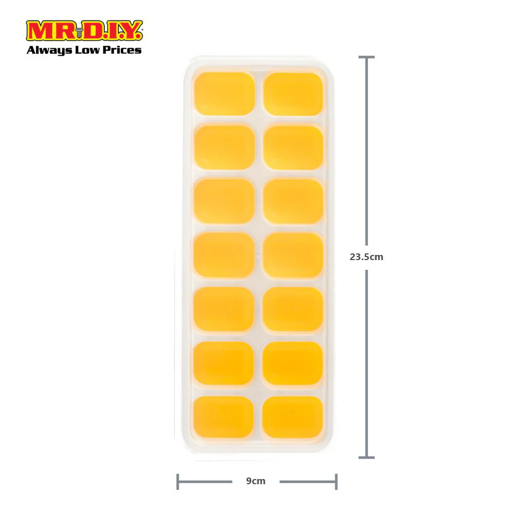 (MR.DIY) Plastic Ice Cube Tray Container with Lid (1pc) - Image 3