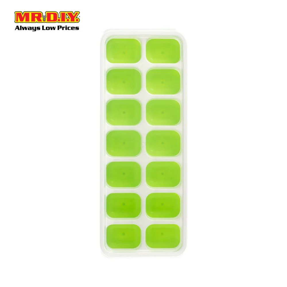 (MR.DIY) Plastic Ice Cube Tray Container with Lid (1pc) - Image 5