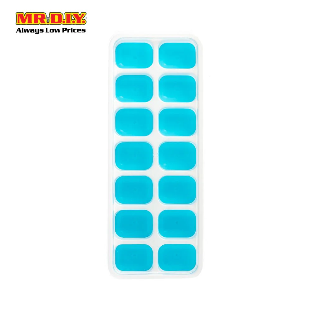 (MR.DIY) Plastic Ice Cube Tray Container with Lid (1pc) - Image 6