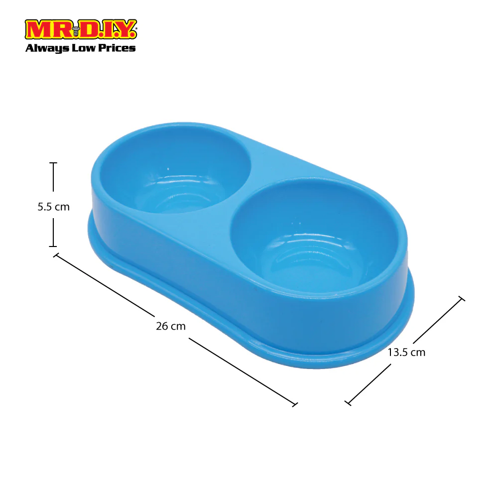 (MR.DIY) Plastic Pet Double Bowl - Image 4